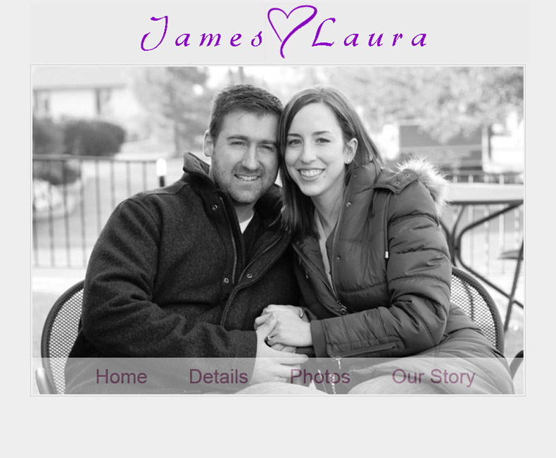 wedding website